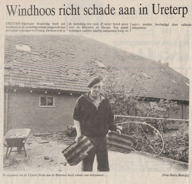Windhoos in Ureterp